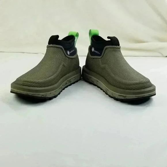 Sanuk Chiba Yulex Pure Camo Green Mens Ankle Boots - Picture 5 of 12